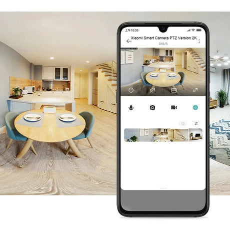 Xiaomi Home Security PTZ 2K Camera Color Night Vision AI Detection Hooks - stepyours.com