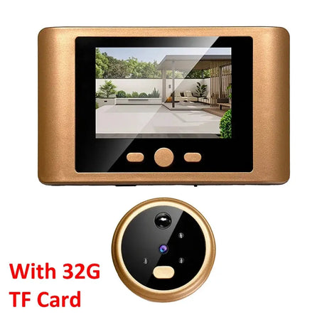 2.8" LCD Screen IR Night vison PIR Motion Detection Digital Electronic Viewer Bell Door Peephole HD Camera Photo Video Recording by stepyours.com