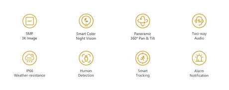 Imou Cruiser SE Plus 5MP Outdoor PTZ WiFi Camera 2 Pack IP66 AI Detection - stepyours.com