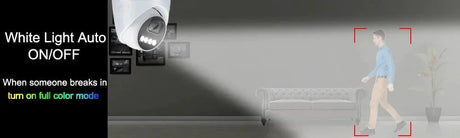 Keview 4K 8MP PoE IP Camera - AI Color Night Vision Indoor Dome Surveillance - stepyours.com