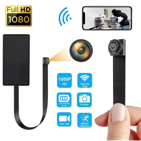HD 1080P WiFi Camera DIY Portable Mini Camera Infrared Night Vision Motion Detection Support Remote View P2P Micro Webcam