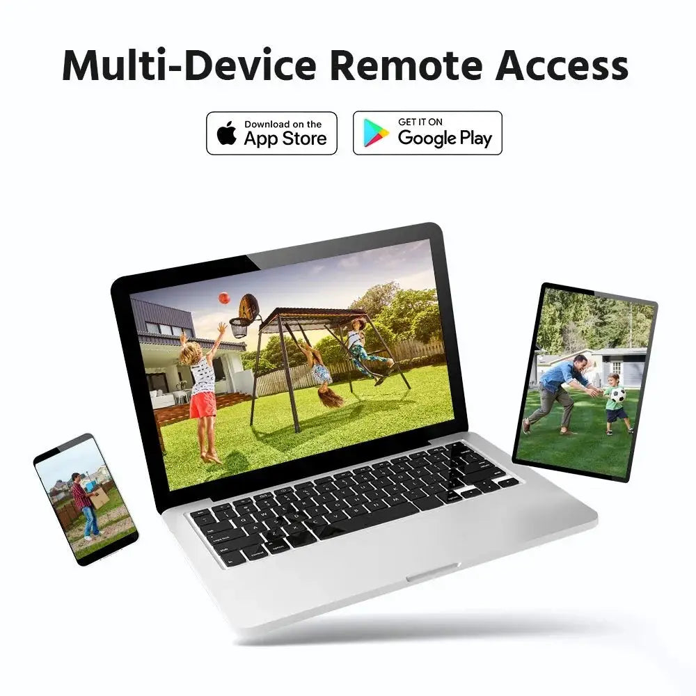 Annke 8MP Dual Lens IP PoE Security Camera Human Detection And Two Way Audio - stepyours.com