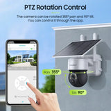 Shiwojia 5W 4G Solar Camera WiFi Tuya Smart Outdoor Cam