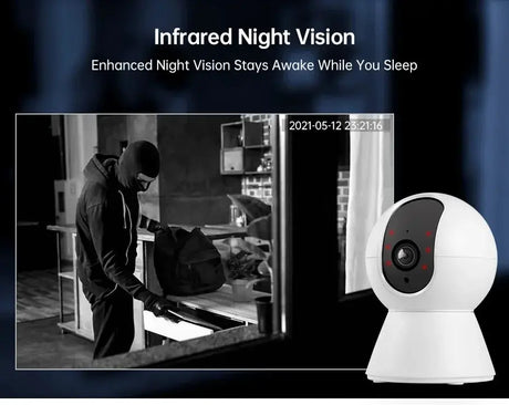 Kerui 5MP Tuya Smart Mini WiFi IP Camera Indoor Security - ESCAPION