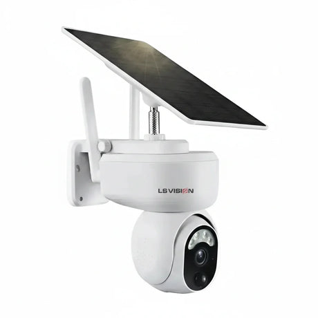 Solar Wireless Security Camera Weatherproof Motion Detection