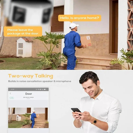 Hikvision 8MP Panoramic ColorVu Turret IP Camera Dual Lens Built In Mic Speaker - stepyours.com