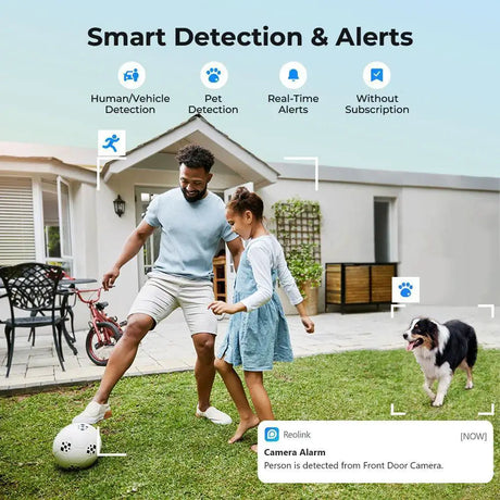 Reolink PoE 4K Security Camera With Smart AI Detection