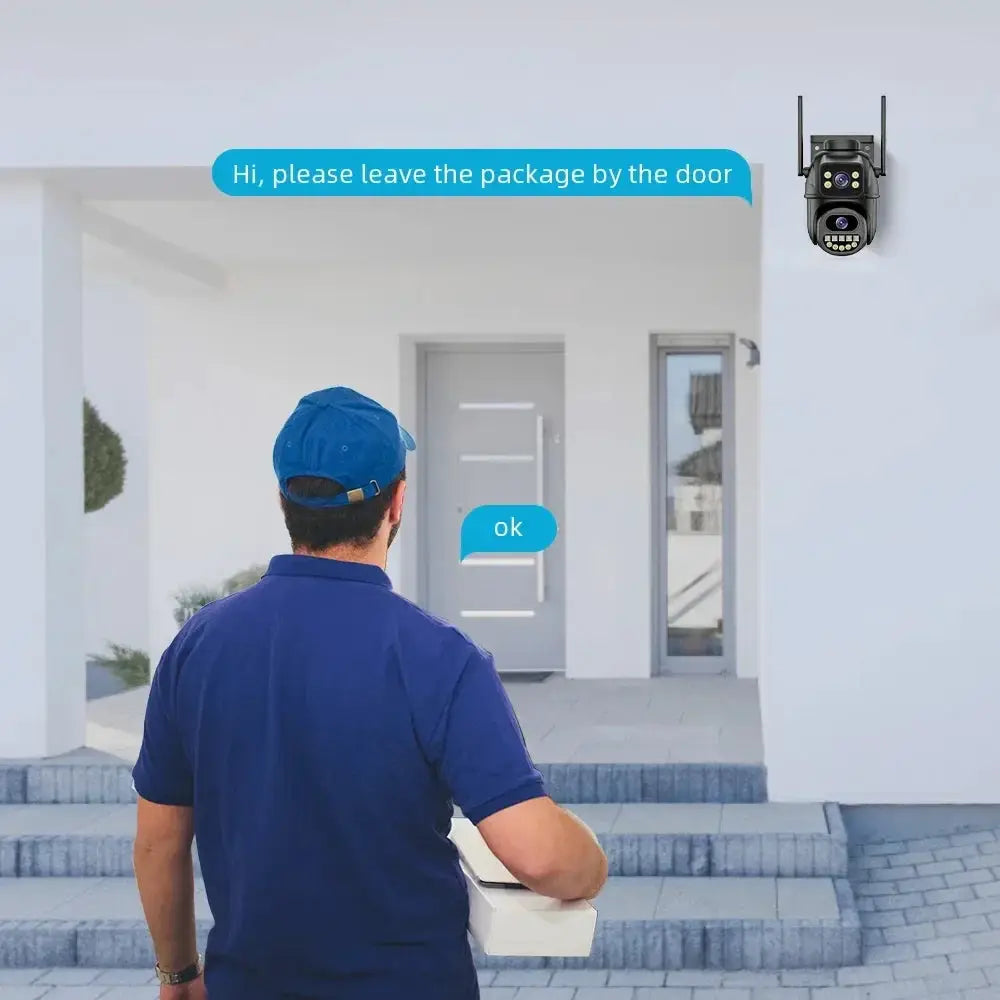 BELIA 4K 8MP WiFi Surveillance Camera With Dual Lens - ESCAPION