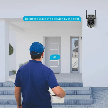 BELIA 4K 8MP WiFi Surveillance Camera With Dual Lens - ESCAPION