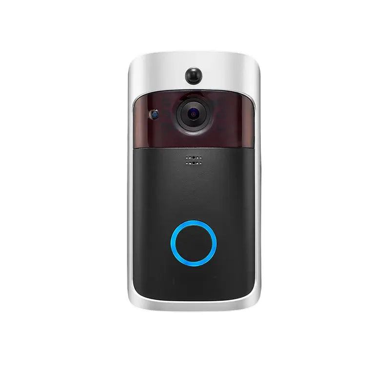 Video Doorbell Camera HD WiFi Doorbell Wireless Operated Motion Detector Audio & Speaker Night Vision for iOS&Android by stepyours.com