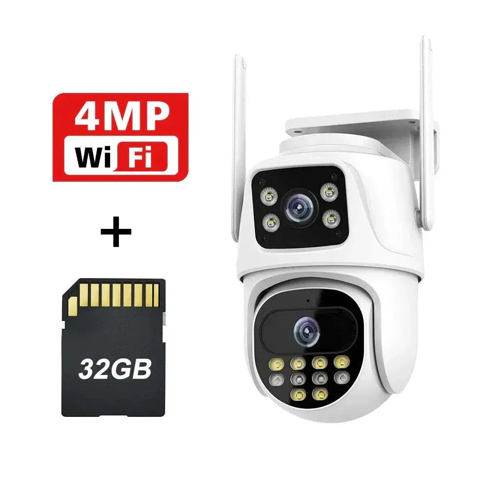 Outdoor Wifi Surveillance Camera With AI Auto Tracking