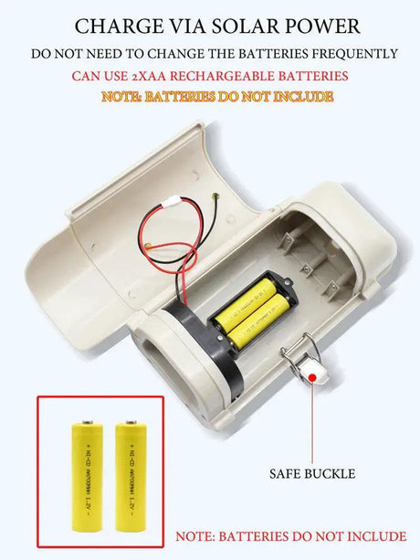 Solar Powered Fake Security Camera for Ultimate Protection