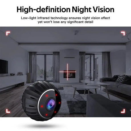 1080P WiFi Mini Security Camera With Night Vision Features