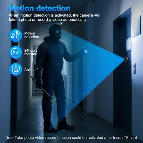 Awapow Tuya Wireless Radar Doorbell Wifi Door Peepholes Camera PIR Motion Detection 1080P Night Vision 4.3 Inch Rechargeable by stepyours.com