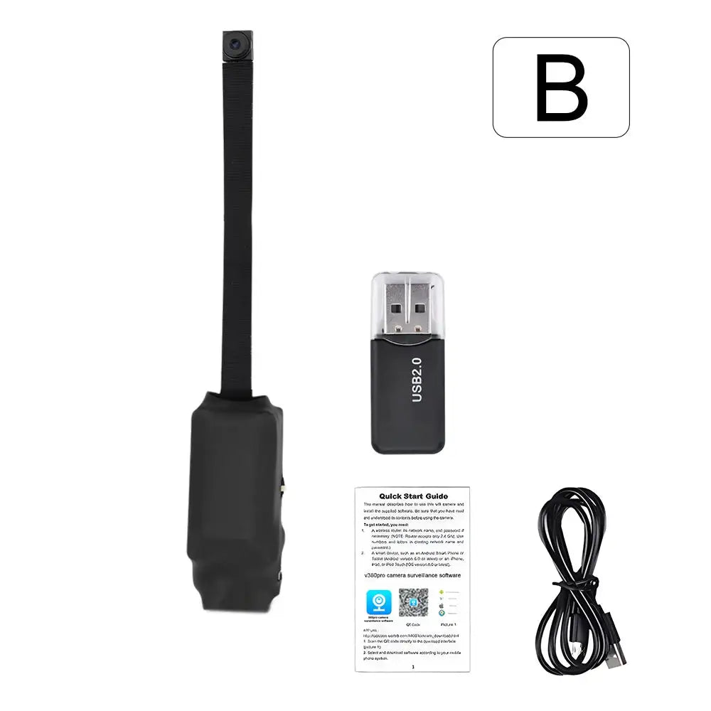 1080P WiFi Mini Camera,Add Card reader DIY WiFi Module Camera Built in Microphone,motion detection,Video Recorder Remote view
