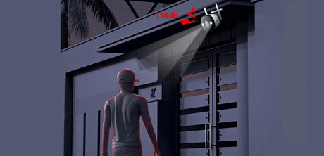 Imou Bullet 2E 5MP Color Night Vision Spotlight Outdoor Camera With Human Detect - stepyours.com