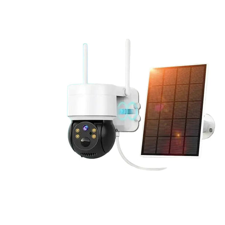 Solar PTZ Camera With Advanced Human Detection Technology