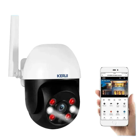 KERUI Wireless PTZ CCTV Camera Clarity Outdoor Security