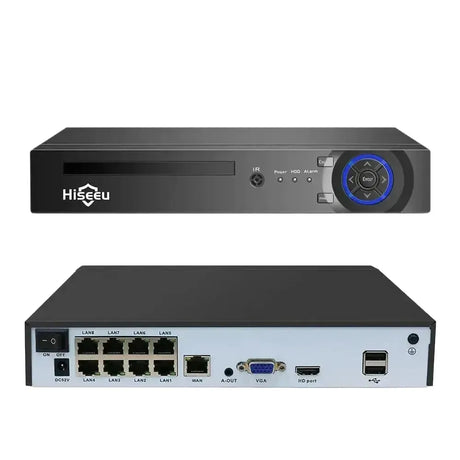 Hiseeu Surveillance System Enhanced Face Detection Setup