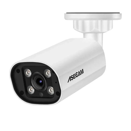 ASECAM 8MP POE IP Camera - 4K Outdoor Surveillance With Human Detection - stepyours.com