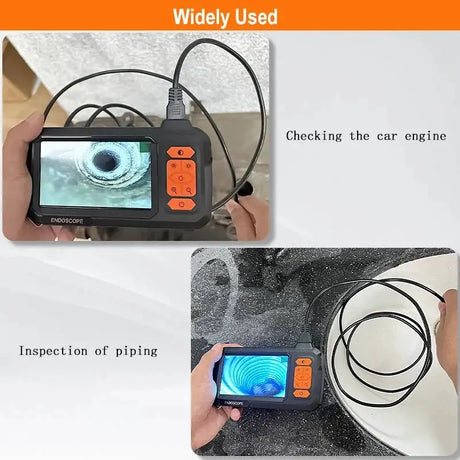 Detachable 2 - 100m Borescope With 8mm Camera - 1080P HD IP67 Endoscope - stepyours.com