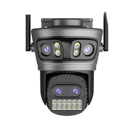 20MP Outdoors WiFi PTZ Security Camera - AI Human Detection and 10X Zoom Hooks by stepyours.com