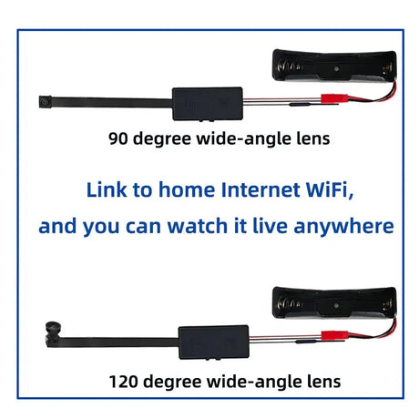 4K HD New Mini WiFi Camera, Supports Remote Viewing, Mobile Detection, Loop Storage, Home Nanny Style DIY Wireless Camera