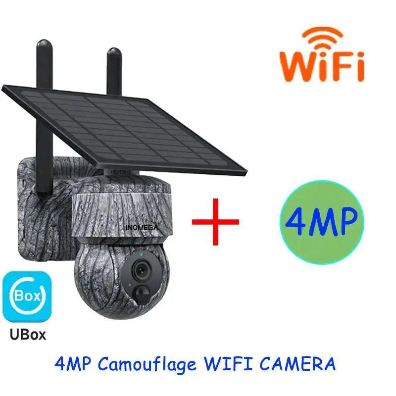INQMEGA Solar Wireless Camera Eco Friendly Security Solution