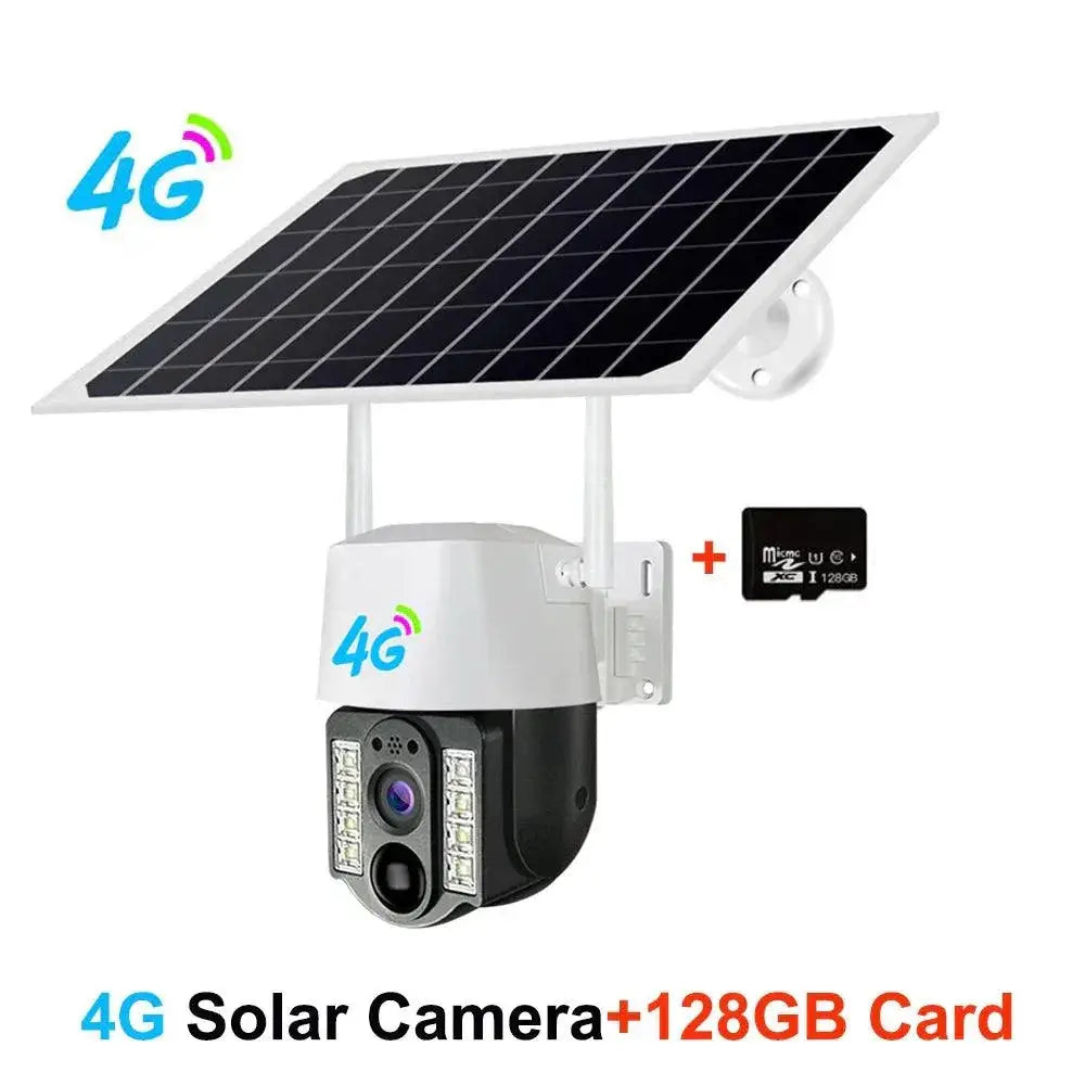 Solar CCTV Camera Advanced Humanoid Detection Night Vision