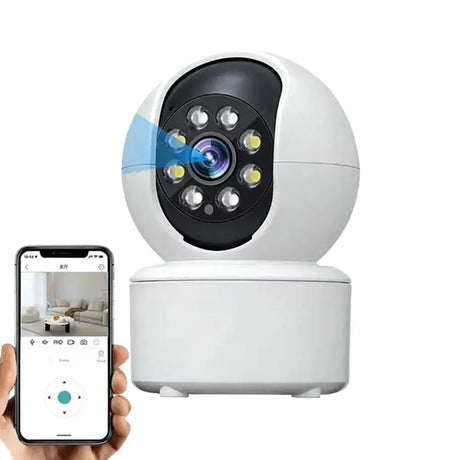 KaiAqua Pet Camera - 360 Degree Pan And Tilt, 5G And 2.4GHz WiFi, Night Vision - stepyours.com