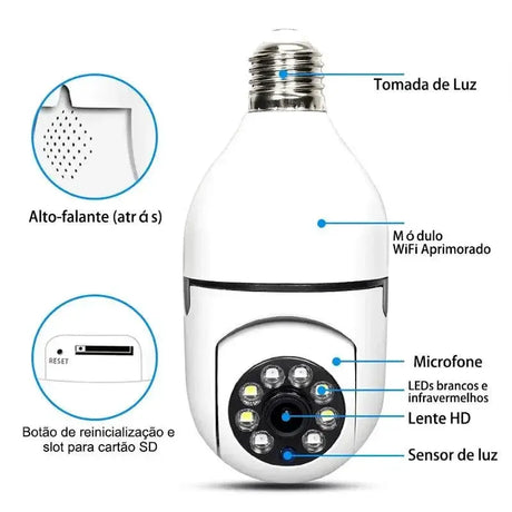 Wireless Security Camera Night Vision And Motion Detection