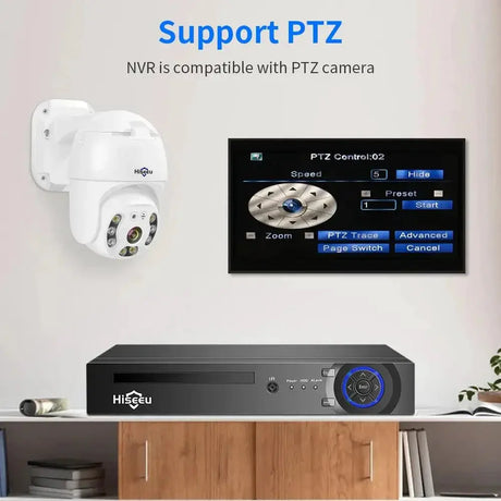Hiseeu Surveillance System Enhanced Face Detection Setup