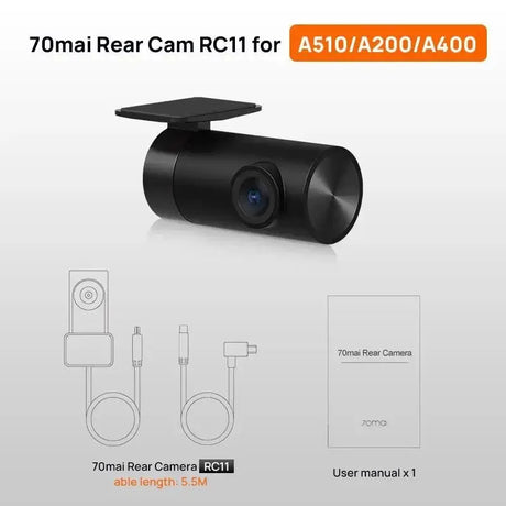 70Mai RC12 Rear Cam Dual Channel Interior Dash Cam With Parking Recording A810 - stepyours.com