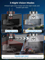 12MP Outdoor WiFi PTZ Camera With 6K HD Triple Lens Waterproof - stepyours.com