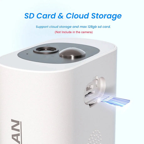 ANRAN Wireless Battery Solar Security Camera Floodlight Color Night Vision - stepyours.com