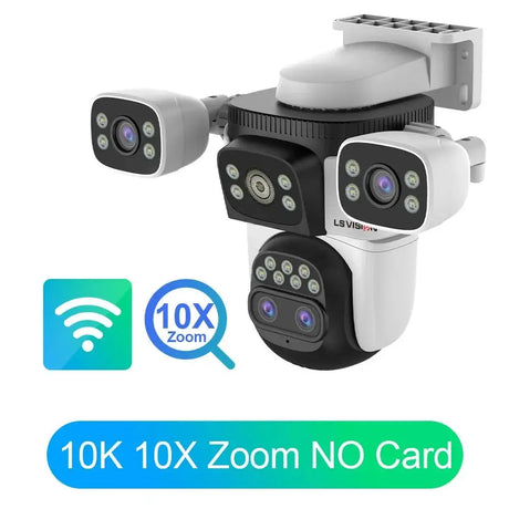 LS Vision LS - WL320 - 10X Outdoor PTZ Camera With Auto Tracking AI Pro - stepyours.com