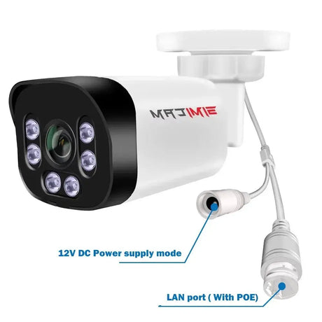 SIMICAM Super HD Bullet Camera 4K PoE Night Vision With Audio For NVR - stepyours.com