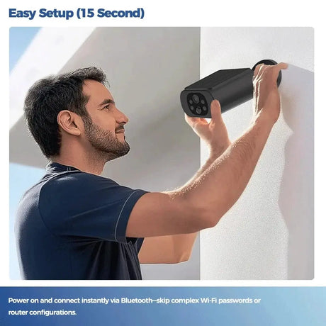 ALEVIO 2.5K Solar Outdoor Wireless Security Camera - AI Detection - stepyours.com