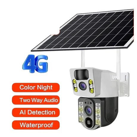 SolarGuard Advanced Human Detection Wireless Security Camera