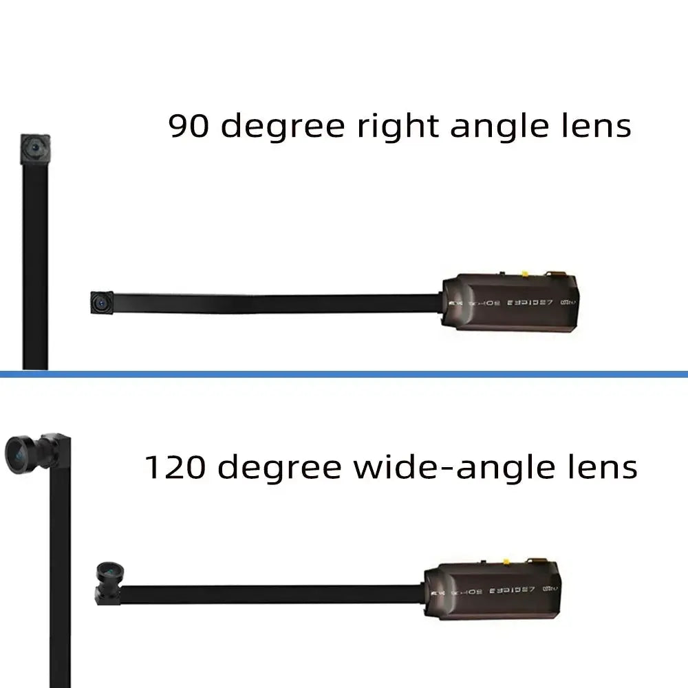 Upgraded version, 4K HD mini WiFi camera, supports remote viewing, motion detection, home nanny style DIY camera by stepyours.com