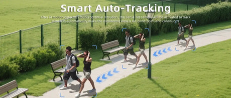 10K 20MP Outdoor WiFi Security Camera 360 Degree PTZ With 4 Lenses And 16X Zoom - stepyours.com