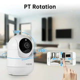 Fuers 5MP WiFi Camera Tuya Smart Home Security Monitor - ESCAPION