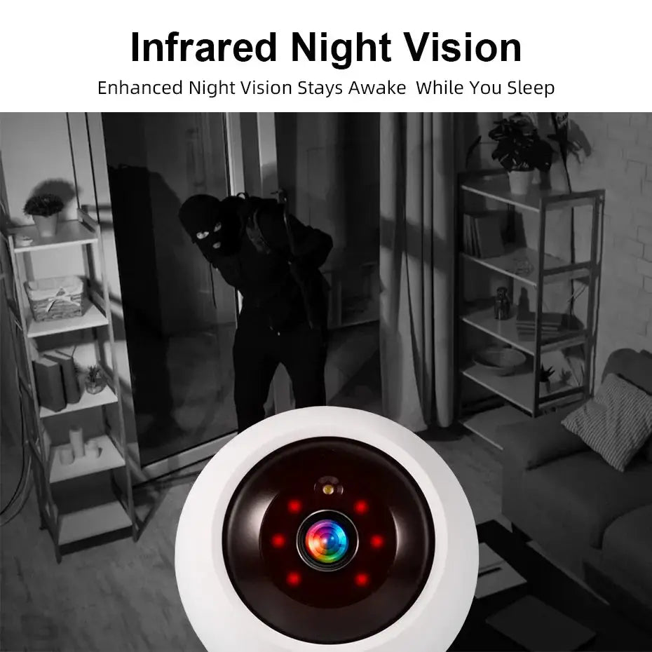 Fuers 4K 8MP Indoor IP Camera WiFi With Auto Tracking - Tuya App Compatible - stepyours.com