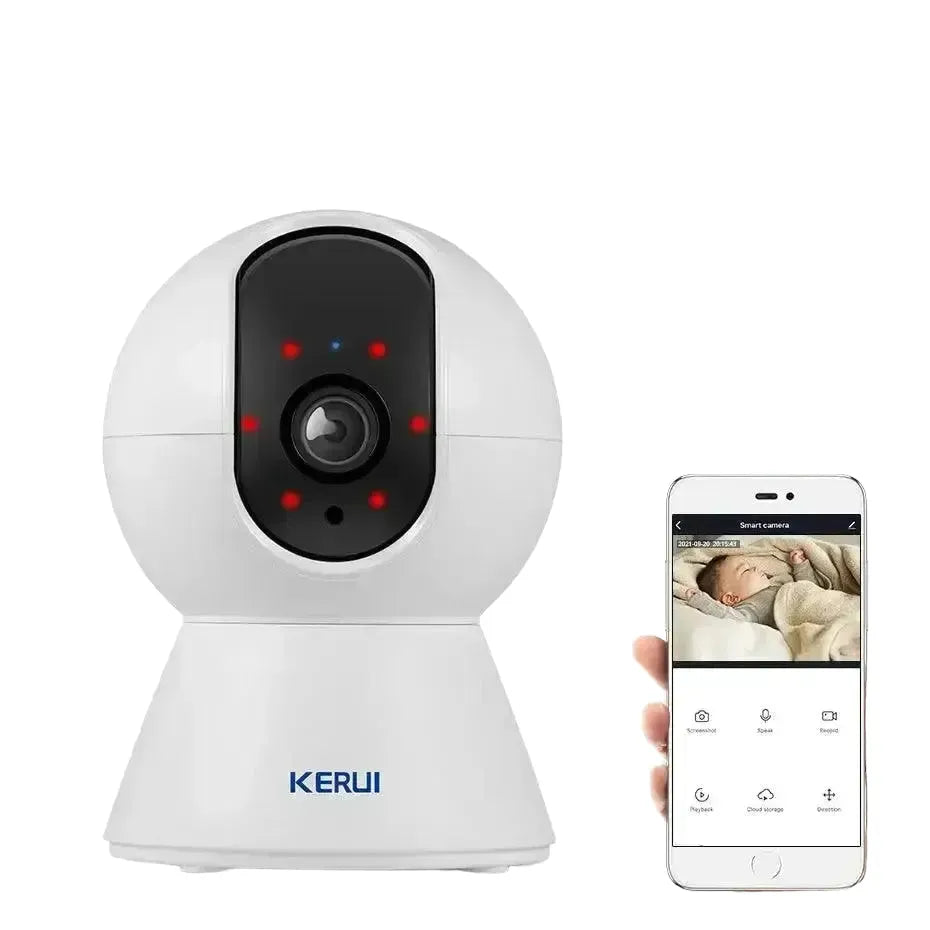 KERUI 360 Degree Motion Tracking Smart WiFi Security Camera