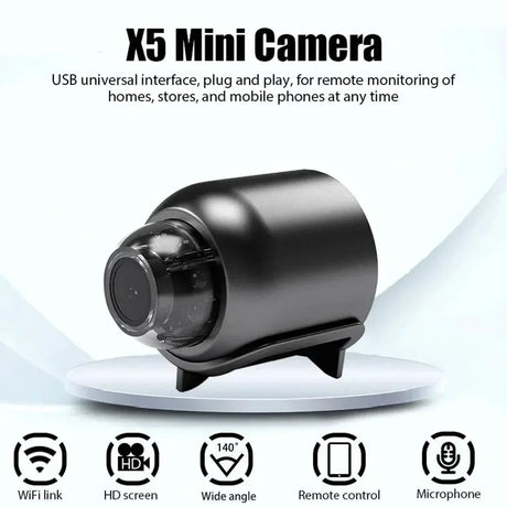 1080P HD Mini WiFi Camera With Sound Detection Monitor