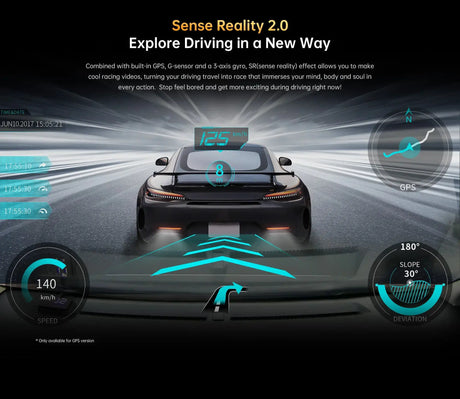 DDPAI Z40 Dash Cam Sony IMX335 1944P HD Video GPS WiFi 360 Rotation - stepyours.com