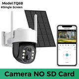 8MP 4K Solar WiFi Outdoor Camera Built In Battery Dual Lens 2K Surveillance - stepyours.com
