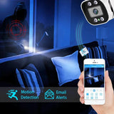 4K PoE Security Camera Night Vision And Enhanced Clarity