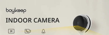 BoyKeep 3MP Dual Band WiFi Indoor Home Security Camera K10 Motion Detection - stepyours.com