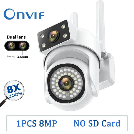 8MP Outdoor WiFi Camera With AI Smart Tracking System